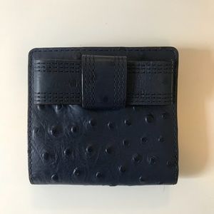 Small Navy Kate Spade Wallet with Bow